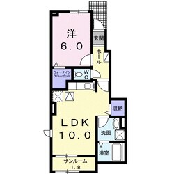 Ｌ＆Ｃ　Ｍｏｃａ　IIの物件間取画像